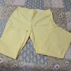 CATO, yellow pants, size 20w